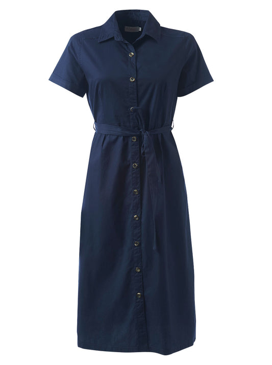 Ladies Brooke Dress - Fabric K254 Navy
