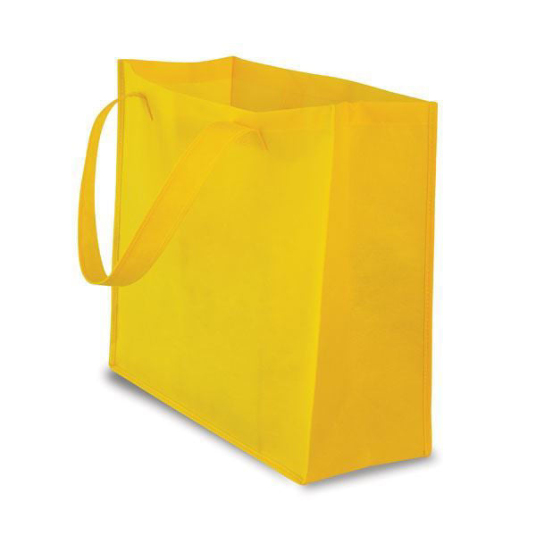 Shopper Bag  - Design 1 - Yellow - End Of Range-0