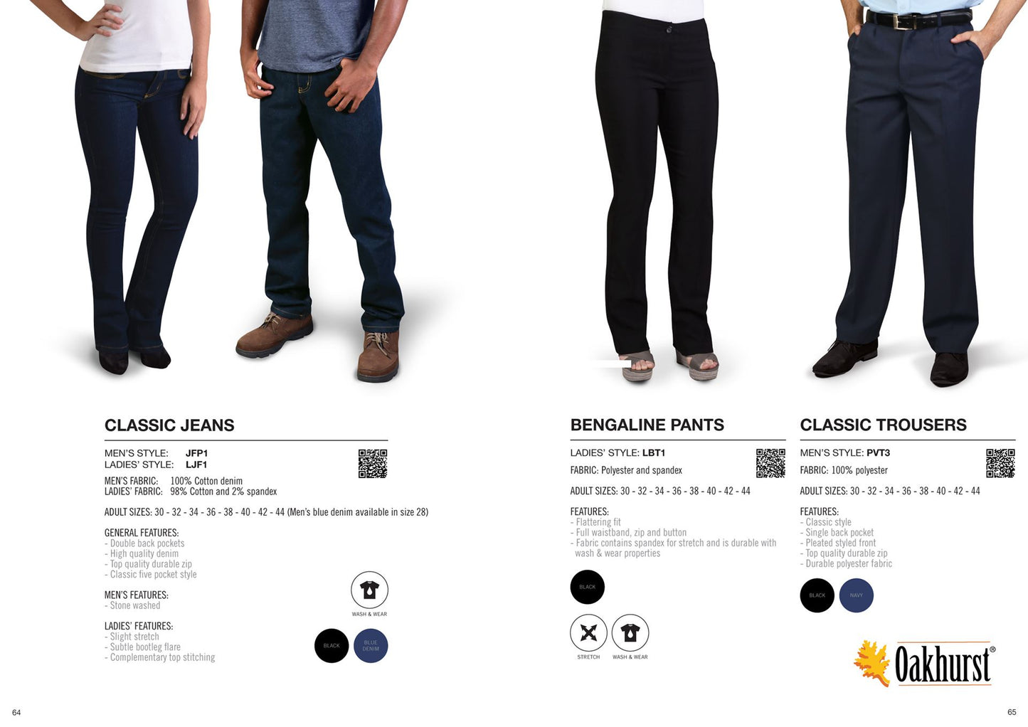 Classic Denim Jeans -Black Denim - While Stocks Last-4