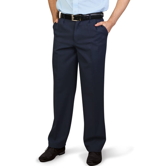 Classic Trousers - Navy - End of range-0