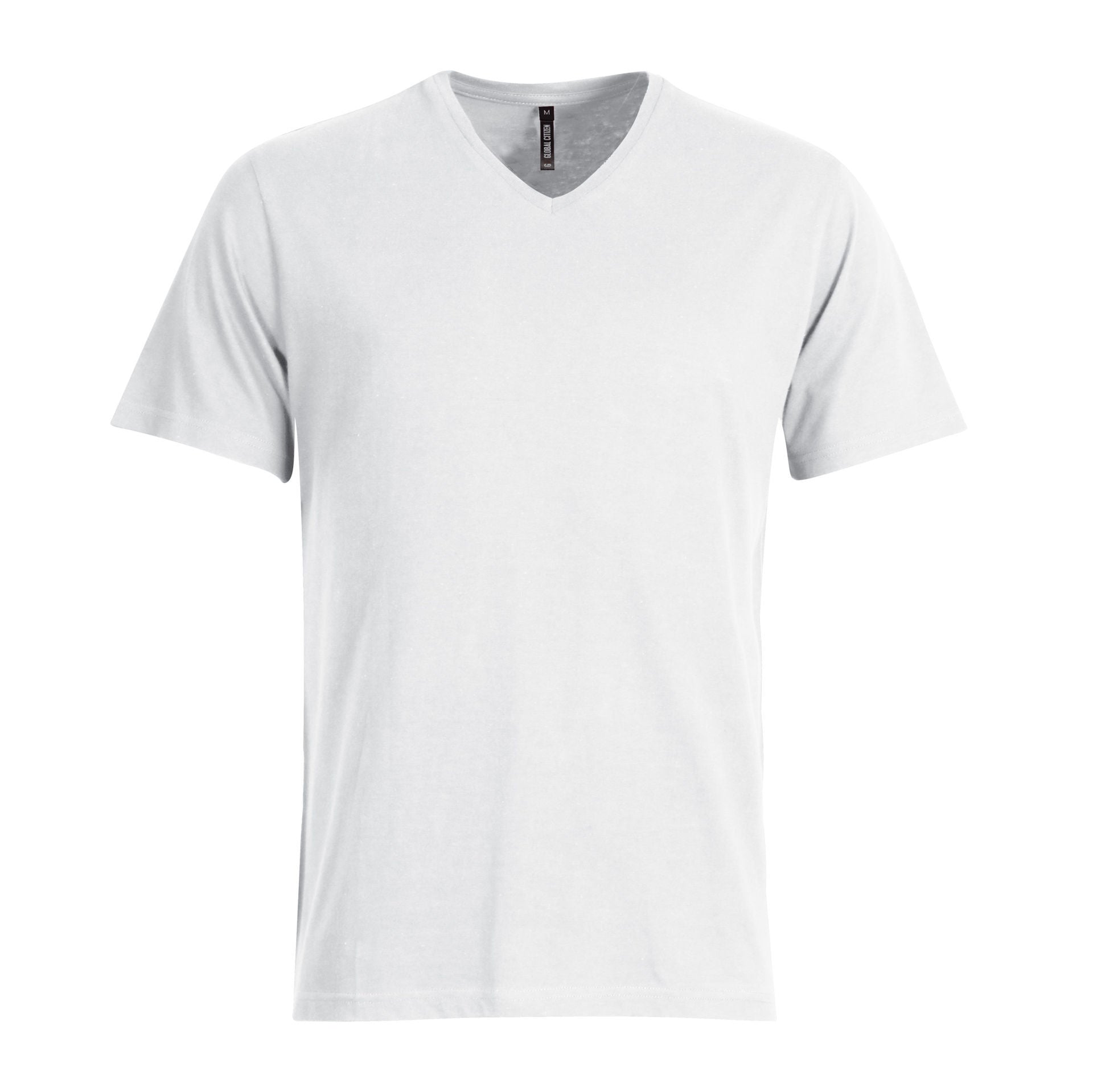 160G Heavyweight Lifestyle V-Neck T-Shirt-5