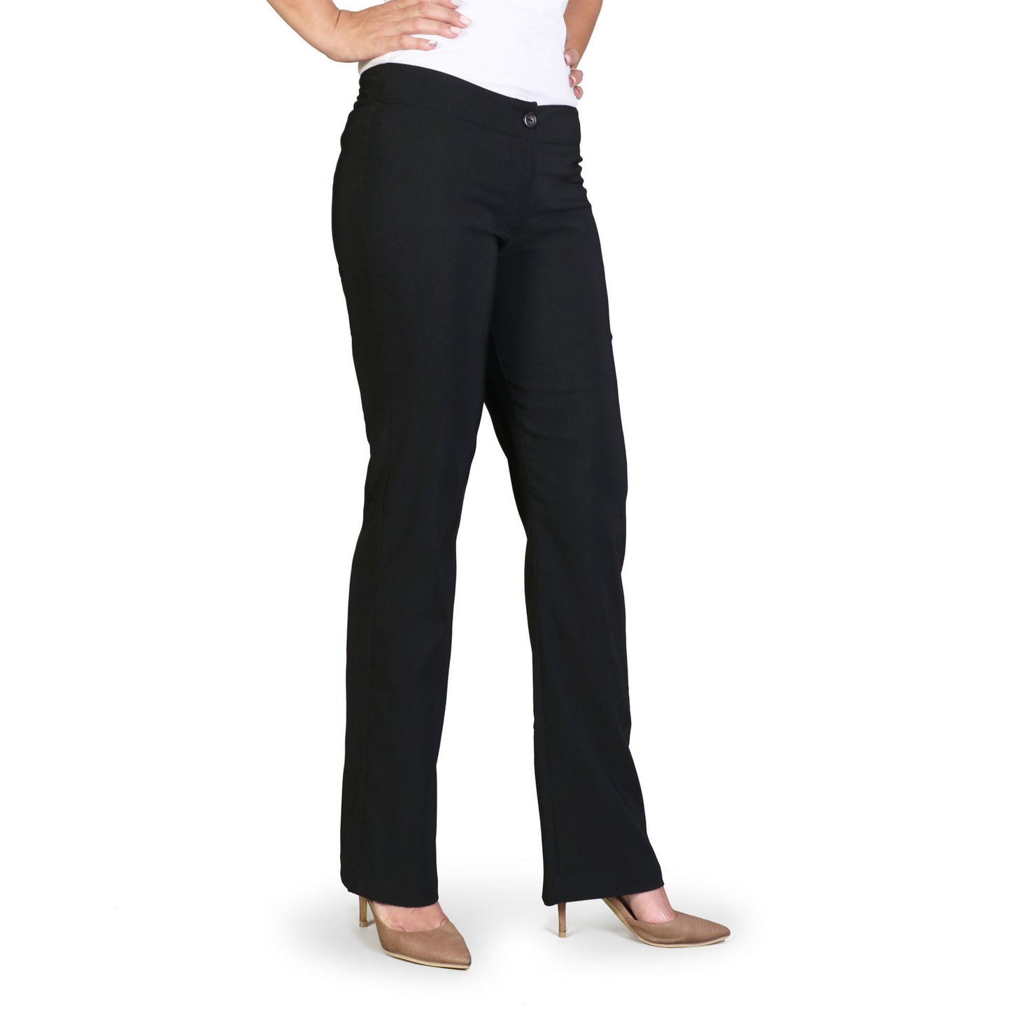 Ladies Bengaline Pants- Black-0