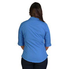 Donna Blouse 3/4 Sleeve - Check 3-2