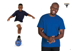 Youth Classic Sports T-shirts - Black - End Of Range-1