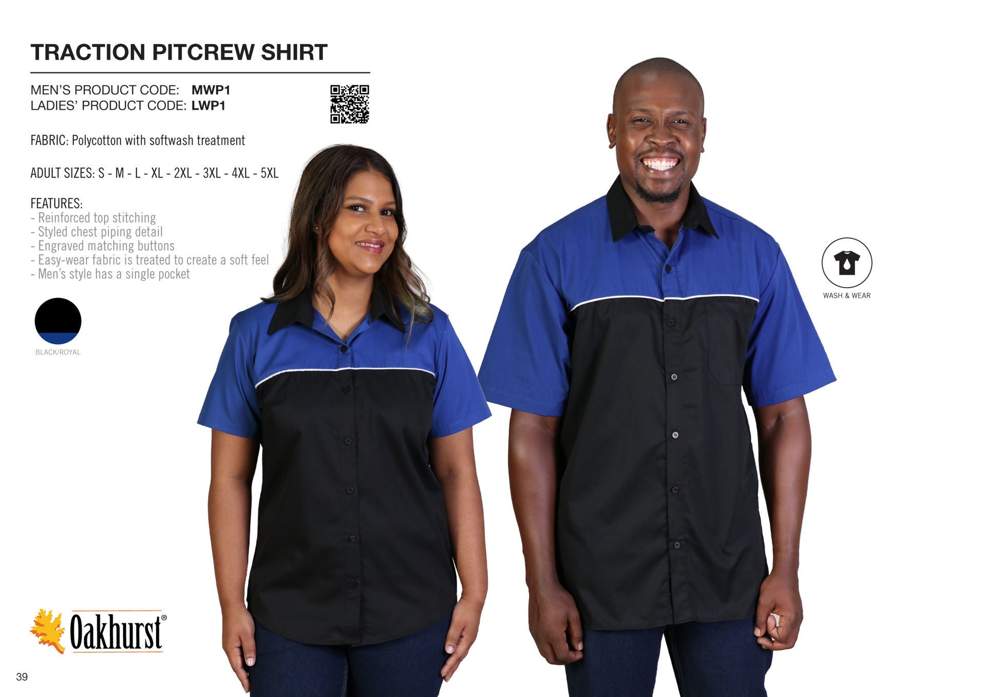 Ladies Traction Pit Crew Shirt-4