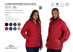 Ladies Classic Microfibre Polar Fleece-11