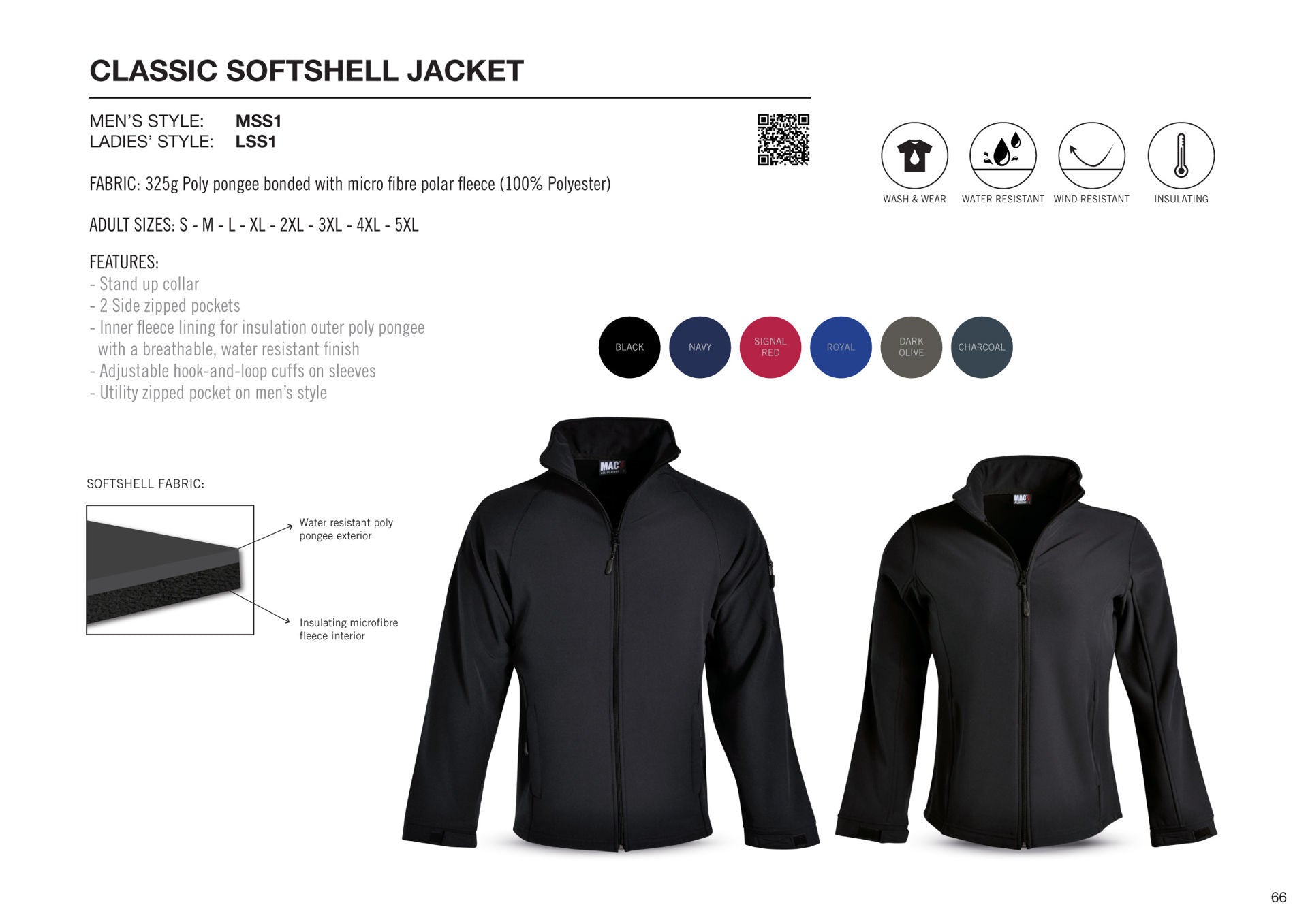 Ladies Classic Softshell Jacket-11