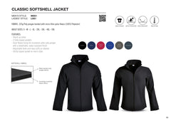 Ladies Classic Softshell Jacket-11