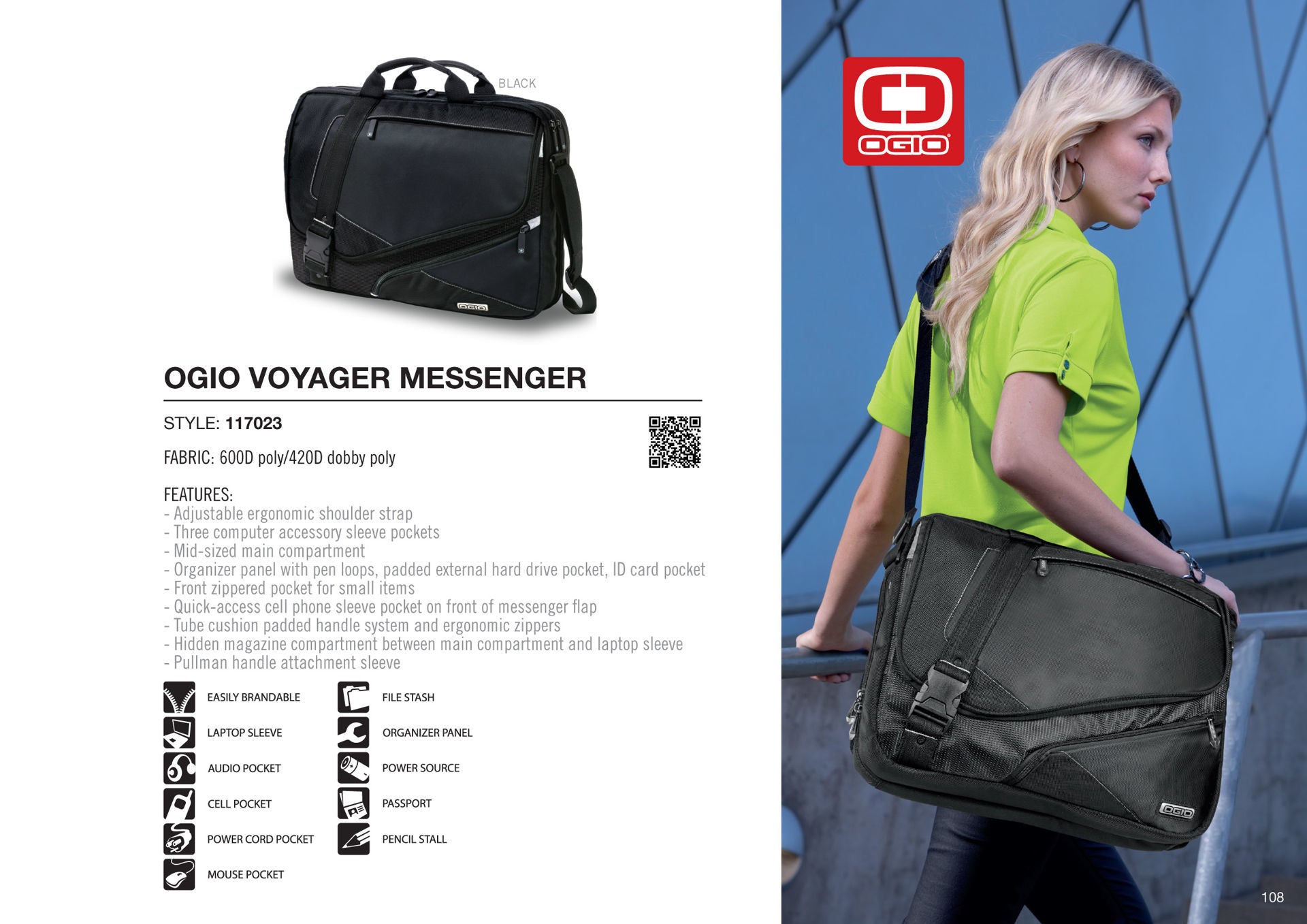 OGIO Voyager  Messenger - While Stocks Last-4