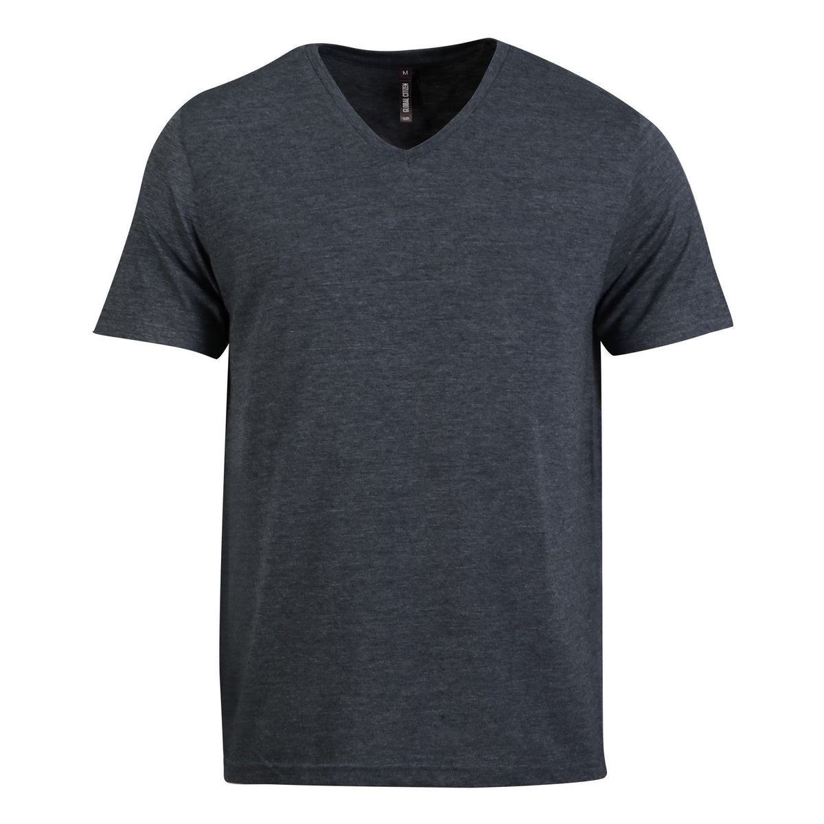 140g Urban Lifestyle V-Neck T-Shirt - End Of Rang - Graphite Melange-0