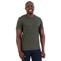 140g Urban Lifestyle V-Neck T-Shirt - End of range -  Army green melange-0