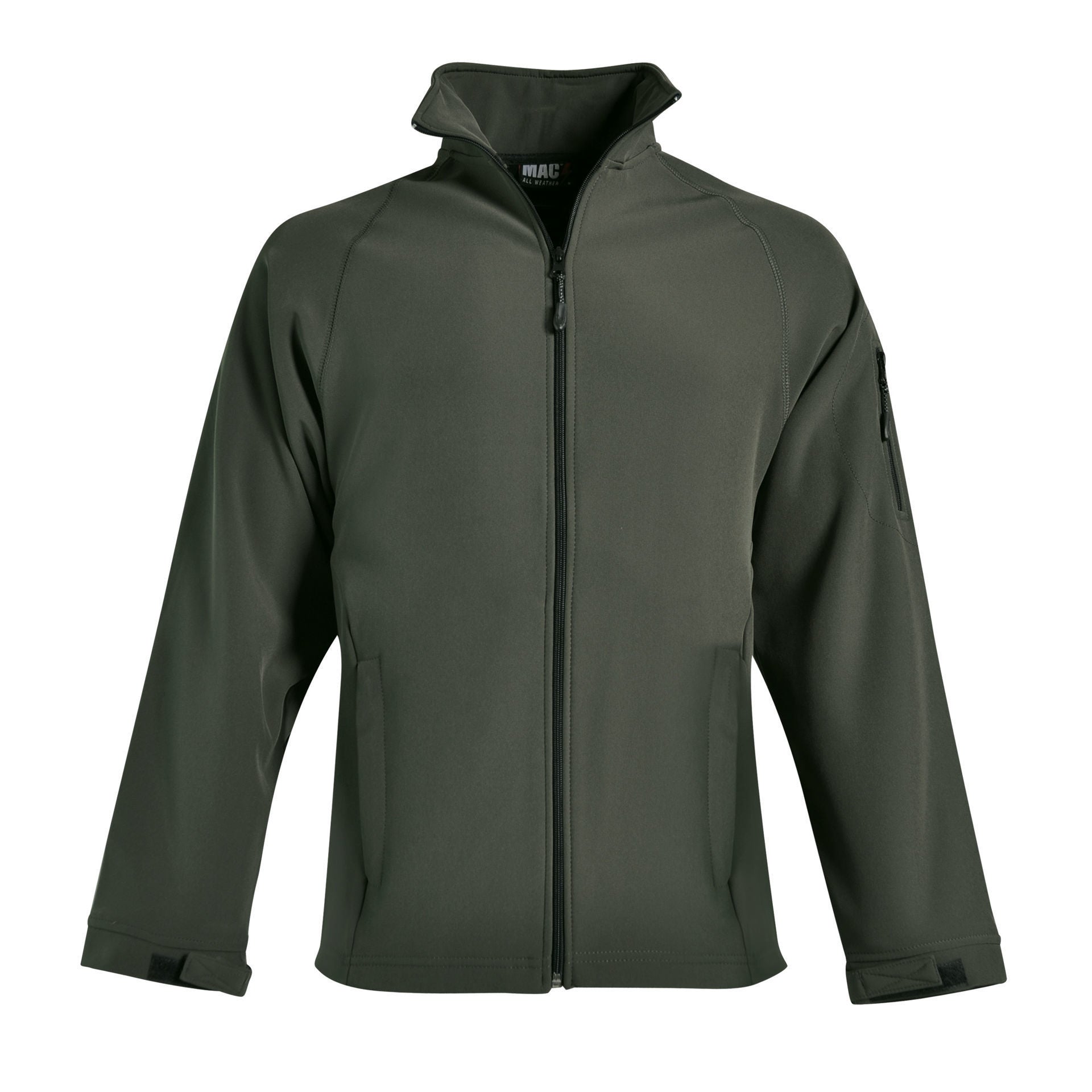 Classic Softshell Jacket - Olive Green - While Stock Last-0