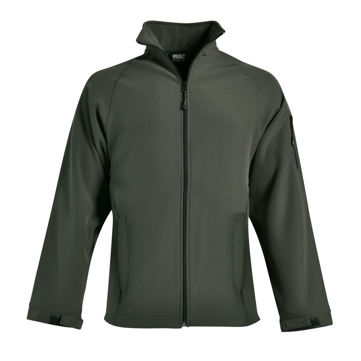 Classic Softshell Jacket - Olive Green - While Stock Last-0