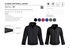 Classic Softshell Jacket - Olive Green - While Stock Last-2