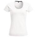 Ladies 150g Fashion Fit T-Shirt - White - While Stocks Last