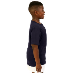 Youth Classic Sports T-shirts - Navy - End Of Range-2