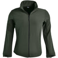 Ladies Classic Softshell Jacket - Olive Green - End Of Range