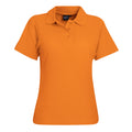 175g Ladies Classic Pique Knit Polo - Orange - End Of Range