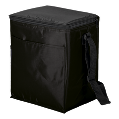 12 Can Cooler with 2 Exterior Pockets 70D PEVA Lining-0