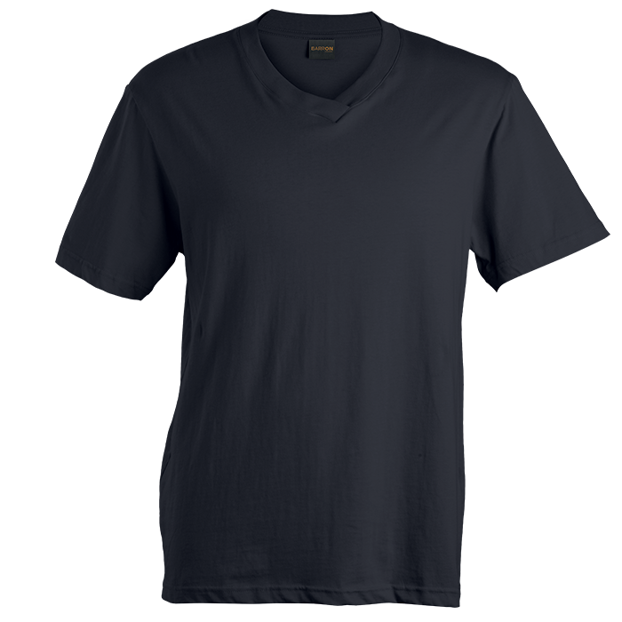 180g Barron V-Neck T-Shirt (TSV180B)-0