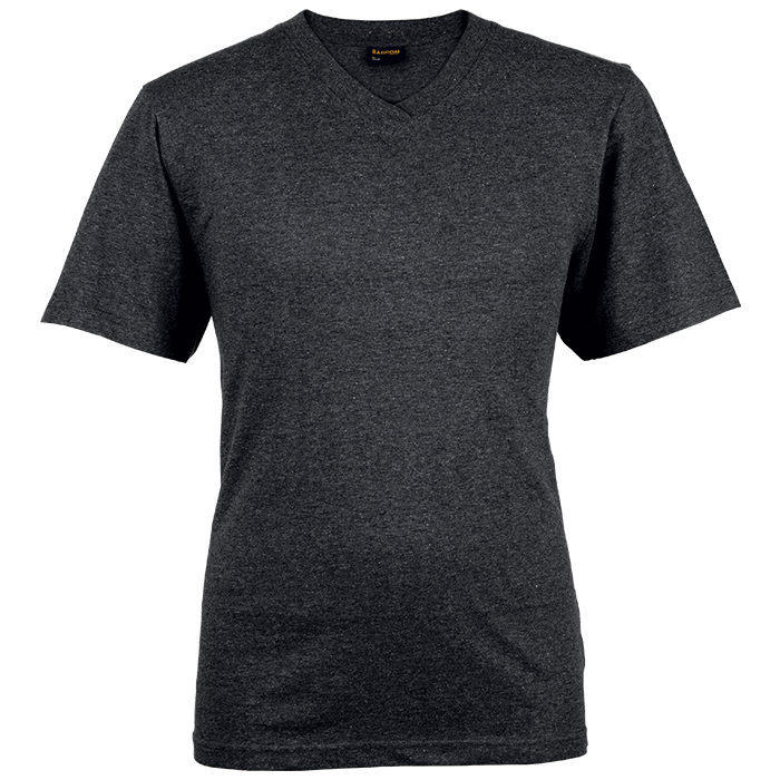 180g Barron V-Neck T-Shirt (TSV180B)-1