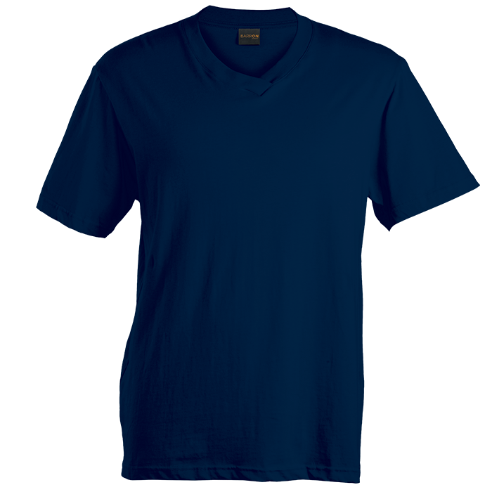 180g Barron V-Neck T-Shirt (TSV180B)-2