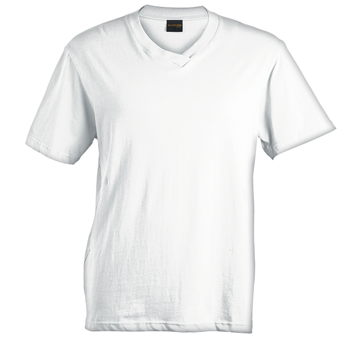 180g Barron V-Neck T-Shirt (TSV180B)-5