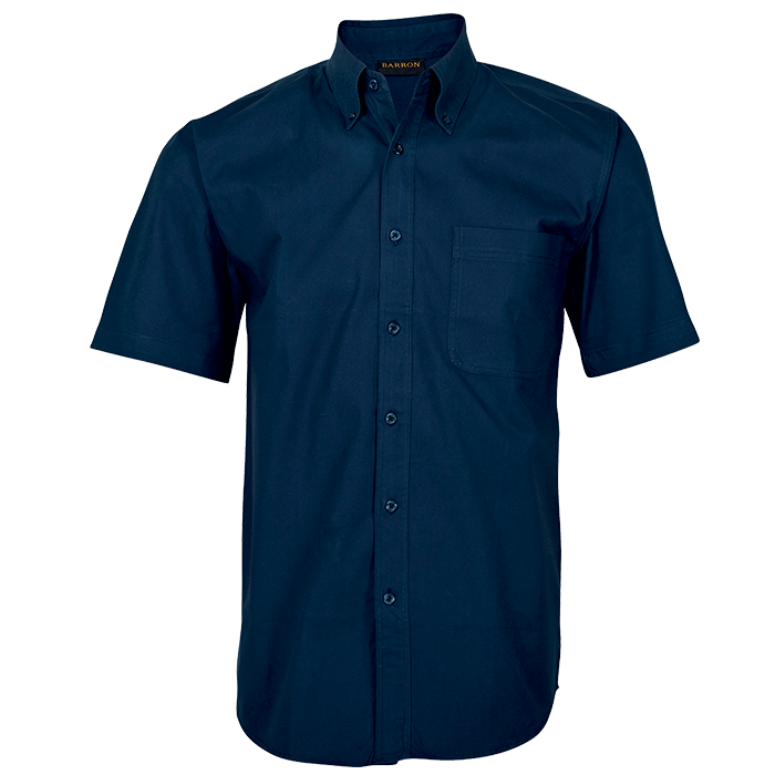 Brushed Cotton Twill Lounge Short Sleeve Mens-1