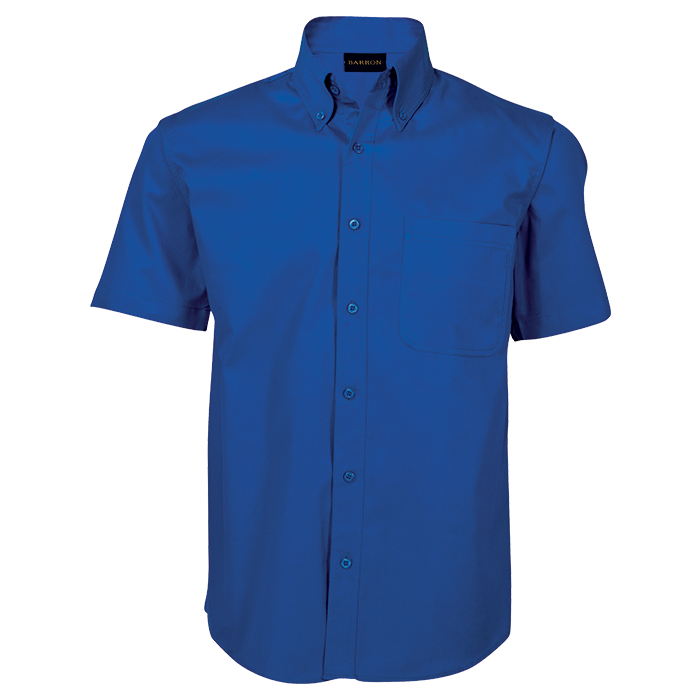 Brushed Cotton Twill Lounge Short Sleeve Mens-3