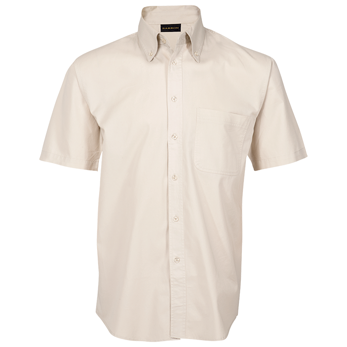 Brushed Cotton Twill Lounge Short Sleeve Mens-4