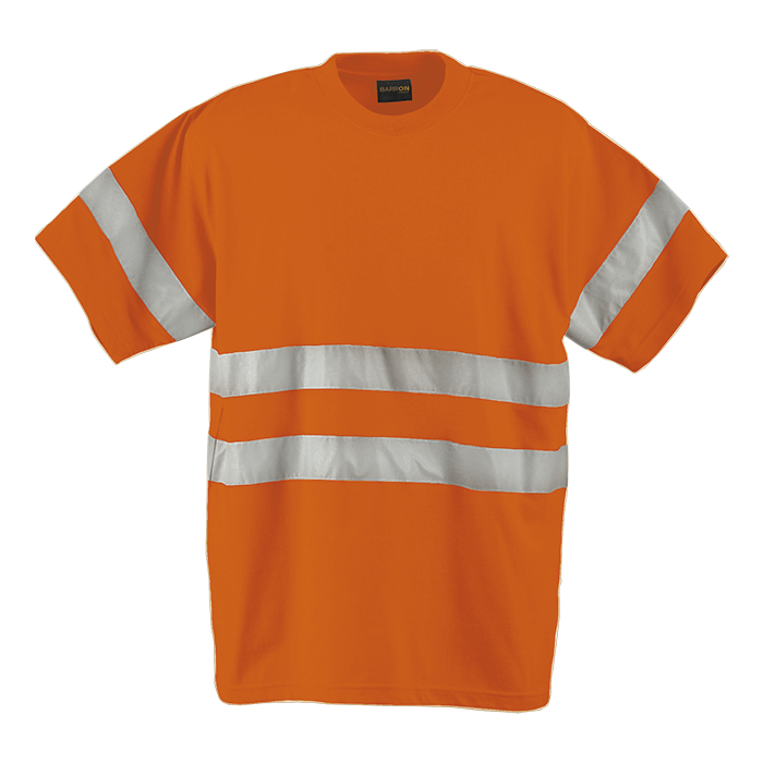 150g Poly Cotton Safety T-Shirt with tape (TSS150BT)-1