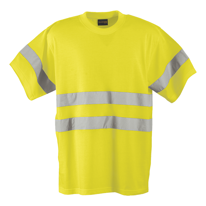 150g Poly Cotton Safety T-Shirt with tape (TSS150BT)-2