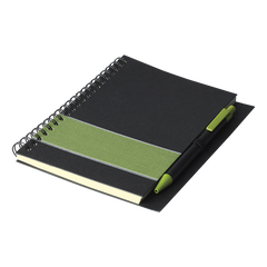 Coloured Stripe Notebook with Pen-1