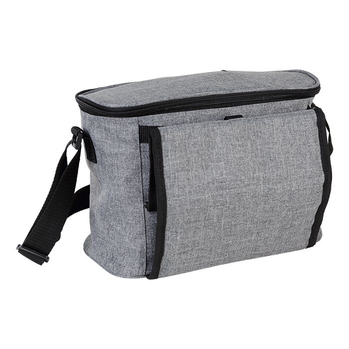 Cooler with Folding Cup Holders-2