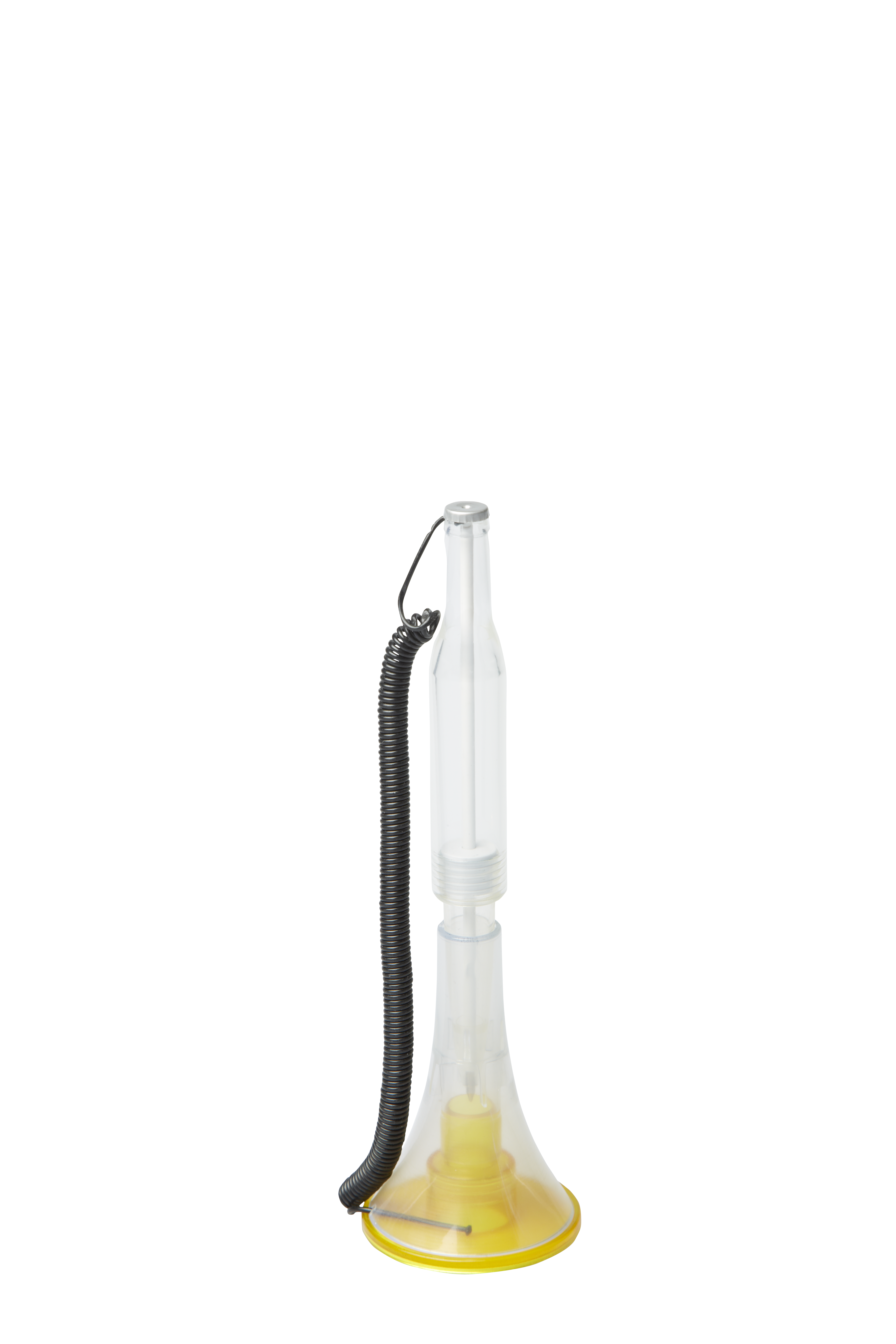 Bottle Shaped Standing Plastic Pen-0
