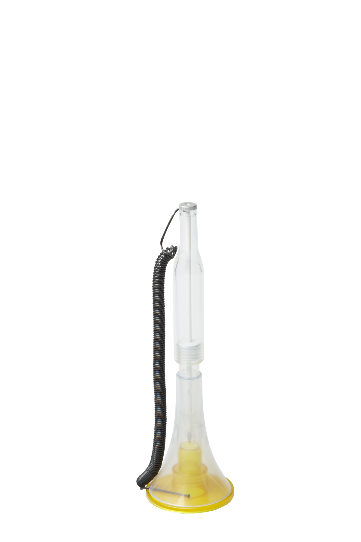 Bottle Shaped Standing Plastic Pen-0
