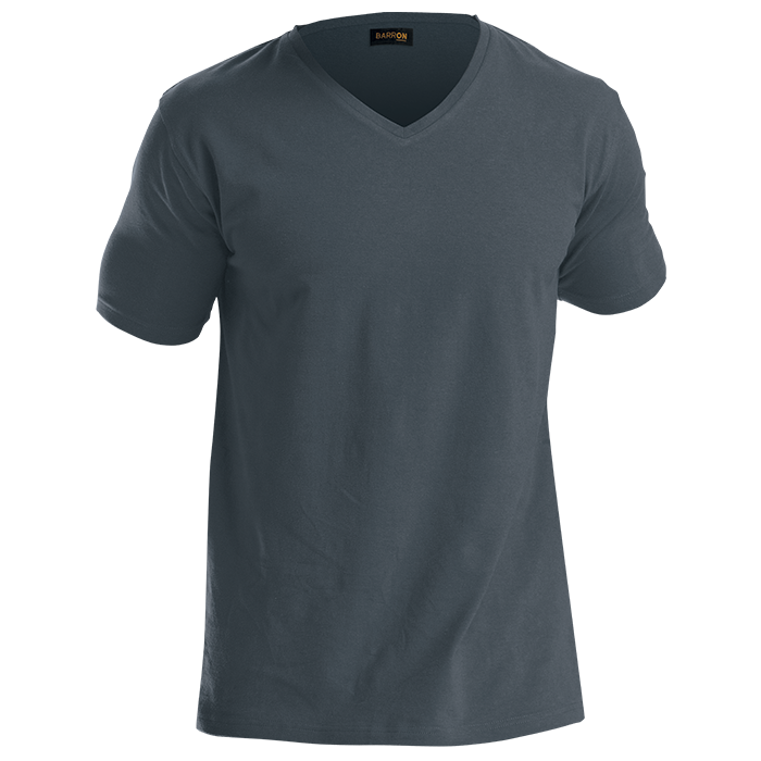 170g Slim Fit V-Neck T-Shirt Mens-1