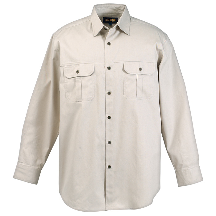 Bush Shirt Long Sleeve Mens-2