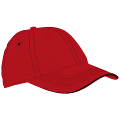 6 Panel Microfibre Stitch Cap-1