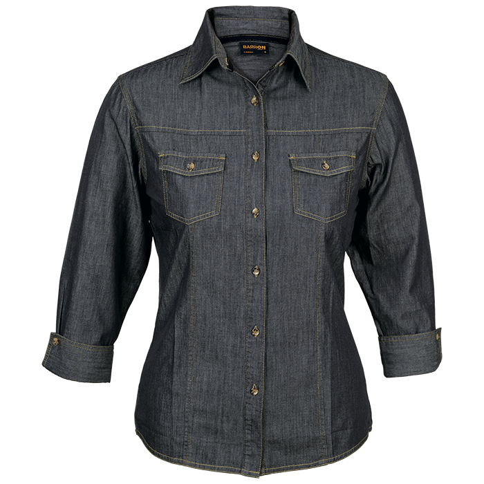 Denver Denim Blouse Ladies-0