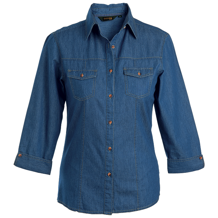 Denver Denim Blouse Ladies-1