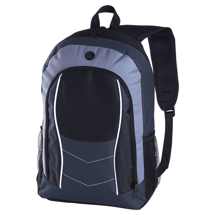 Arrow Design Backpack with Front Flap-1