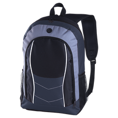Arrow Design Backpack with Front Flap-1
