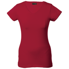 170g Slim Fit V-Neck T-Shirt Ladies-3