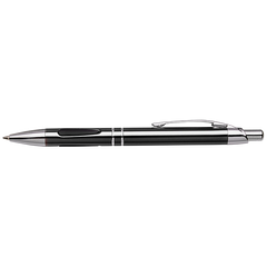 Metal Ergonomic Grip Ballpoint Pen-0