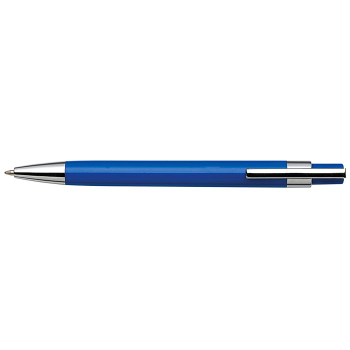 Coloured Barrel Click Pen-1