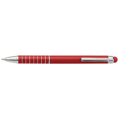 Aluminium Ballpoint Pen with Matching Colour Stylus-1