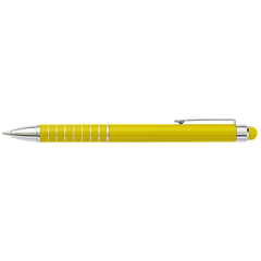 Aluminium Ballpoint Pen with Matching Colour Stylus-2