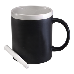 300ml Stoneware Chalk Board Mug-0