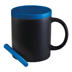 300ml Stoneware Chalk Board Mug-1